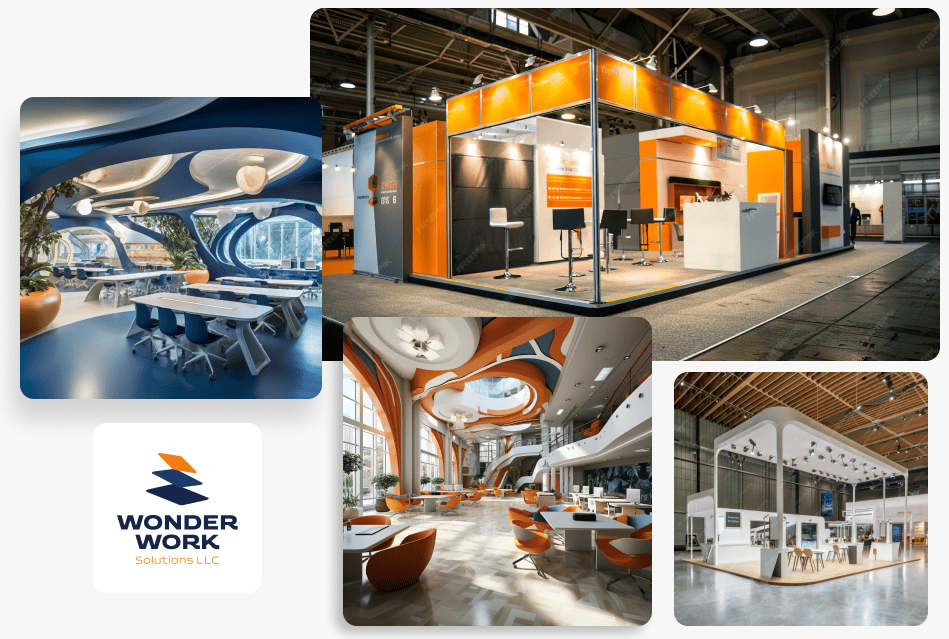 Wonder work Solutions - Service 1 Wonder work Solutions - Service exhibition kiosk and stall